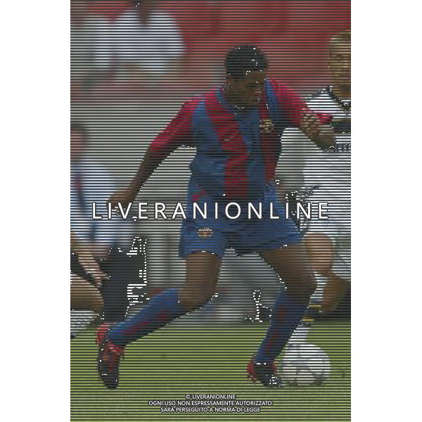 BARCELLONA CALCIO 2003 NELLA FOTO KLUIVERT PATRICK FOTO ALDO LIVERANI