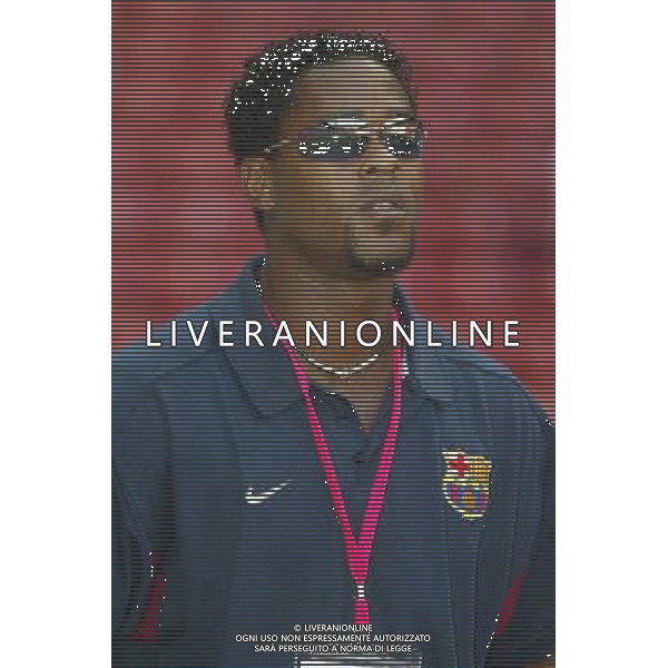 BARCELLONA CALCIO 2003 NELLA FOTO KLUIVERT PATRICK FOTO ALDO LIVERANI
