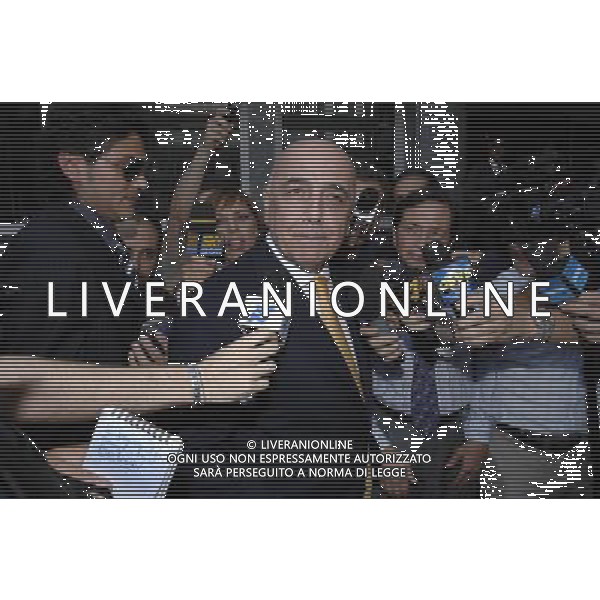 MILANO 03-07-2007 LEGA CALCIO VIA ROSELLINI ASSEMBLEA ORDINARIA E STRAORDINARIA DELLA LEGA CALCIO NELLA FOTO ADRIANO GALLIANI FOTO PIER MARCO TACCA/ALDO LIVERANI.