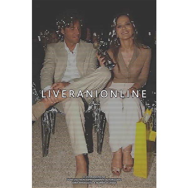 Roma 03/07/2007 GLOBI D\'ORO 2007 nella foto ORNELLA MUTI E STEFANO PICCOLO ph MASSIMO BRUNI/Ag Aldo Liverani s.a.s.