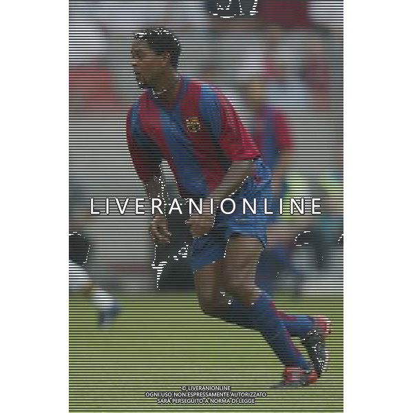 BARCELLONA CALCIO 2003 NELLA FOTO KLUIVERT PATRICK FOTO ALDO LIVERANI