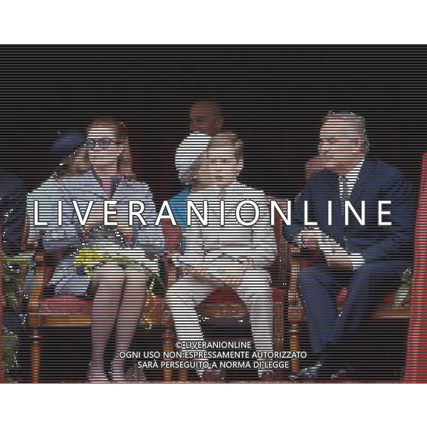S.A.S. Principe Ranieri di Monaco con la moglie Grace Kelly e il figlio Alberto Ph archivio Ag. Aldo Liverani retrospettiva