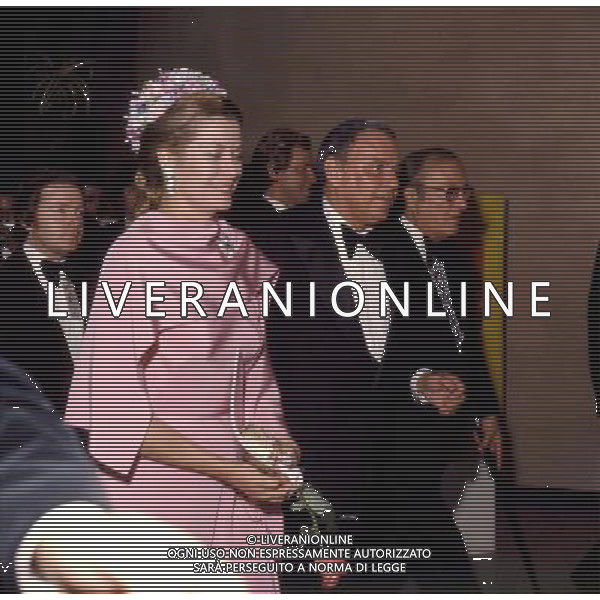 Grace Kelly Principessa di Monaco con Frank Sinatra nel 1975 Ph archivio Ag. Aldo Liverani retrospettiva