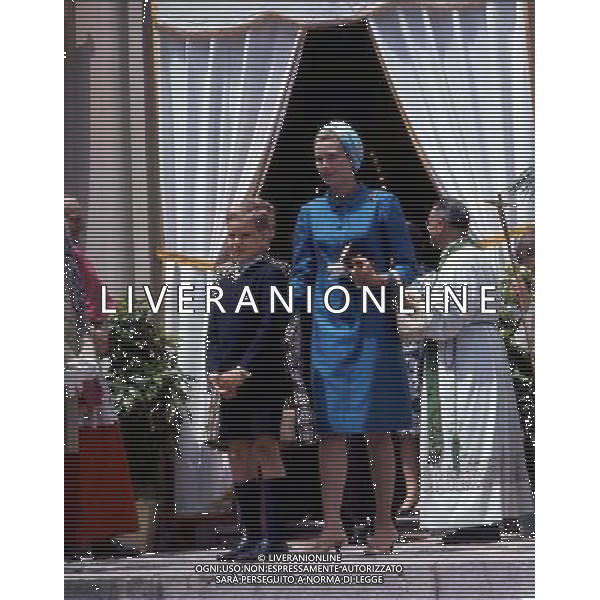 Grace Kelly Principessa di Monaco con il figlio Alberto Ph archivio Ag. Aldo Liverani retrospettiva