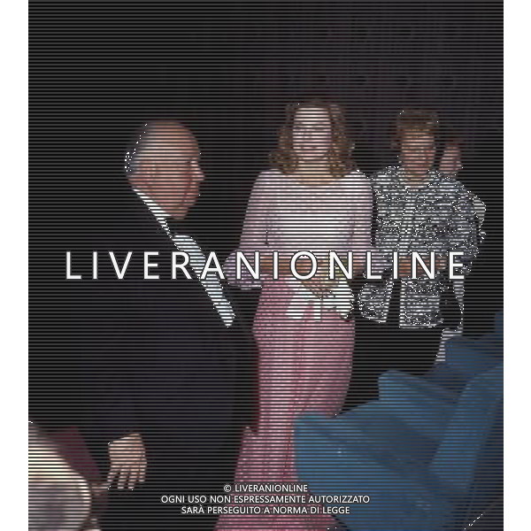 Grace Kelly Principessa di Monaco con Alfred Hitchcock regista a Cannes nel 1972 Ph archivio Ag. Aldo Liverani retrospettiva