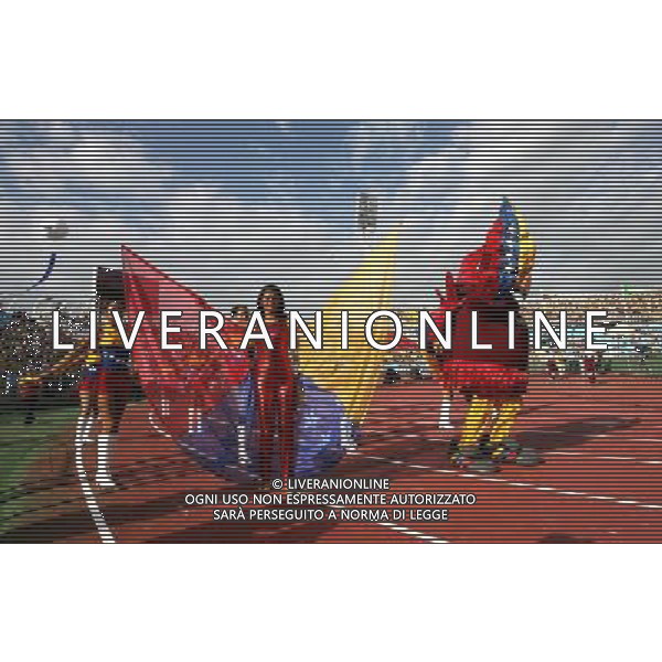 COLORE FOLKLORE AMBIENTE FUORI DAGLI STADI DELLA COPPA AMERICA VENEZUELA 2007 INTERNATIONAL FOOTBALL STADIO PUERTO LA CRUZ 04/07/2007 CERIMONIA DI APERTURA PH GPG/AG. ALDO LIVERANI 
