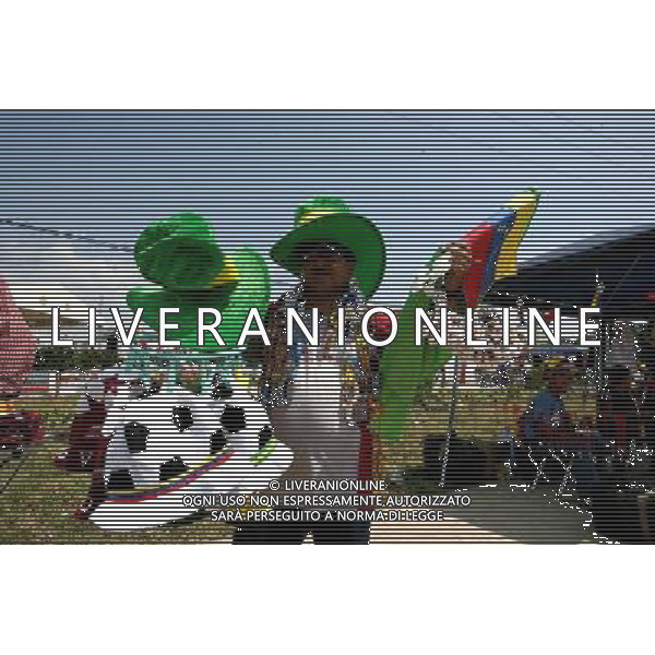 COLORE FOLKLORE AMBIENTE FUORI DAGLI STADI DELLA COPPA AMERICA VENEZUELA 2007 INTERNATIONAL FOOTBALL STADIO PUERTO LA CRUZ 04/07/2007 PH GPG/AG. ALDO LIVERANI 