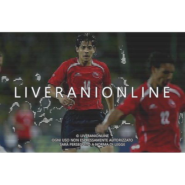 COPPA AMERICA VENEZUELA 2007 INTERNATIONAL FOOTBALL STADIO PUERTO LA CRUZ 04/07/2007 MESSICO - CILE (MEXICO-CHILE Stadium Jose Antonio Anzoategui Puerto La Cruz ) NELLA FOTO FERNANDEZ_CHILE PH GPG/AG. ALDO LIVERANI 