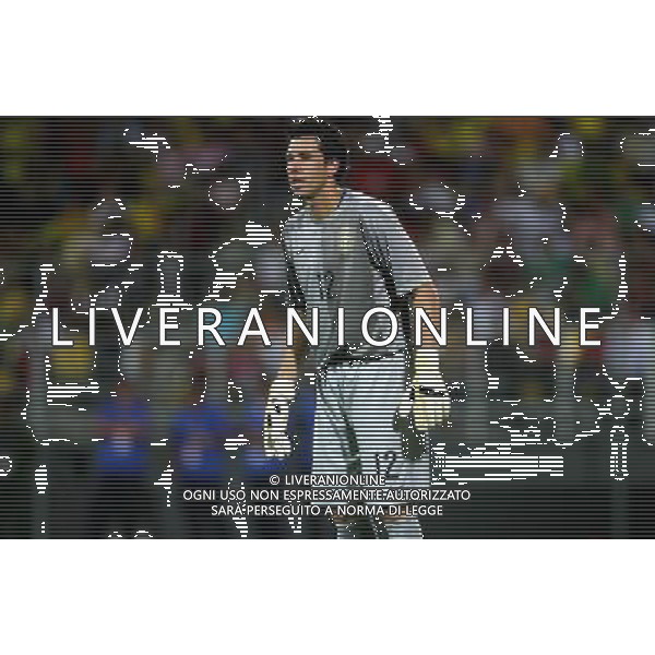 COPPA AMERICA VENEZUELA 2007 INTERNATIONAL FOOTBALL STADIO PUERTO LA CRUZ 04/07/2007 EQUADOR-BRASILE (ECUADOR-BRAZIL Stadium Jose Antonio Anzoategui Puerto La Cruz ) NELLA FOTO ALEXANDER DONI BRAZIL PH GPG/AG. ALDO LIVERANI 