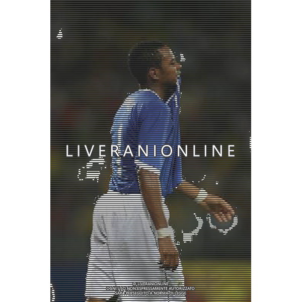 COPPA AMERICA VENEZUELA 2007 INTERNATIONAL FOOTBALL STADIO PUERTO LA CRUZ 04/07/2007 EQUADOR-BRASILE (ECUADOR-BRAZIL Stadium Jose Antonio Anzoategui Puerto La Cruz ) NELLA FOTO ROBINHO PH GPG/AG. ALDO LIVERANI 