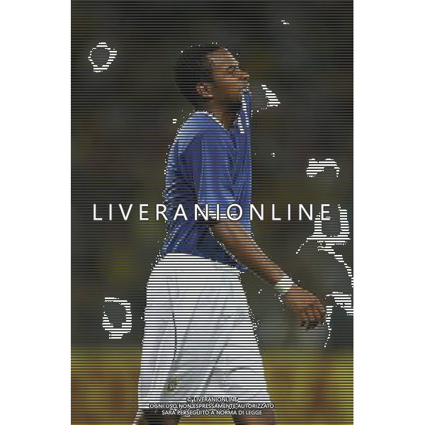 COPPA AMERICA VENEZUELA 2007 INTERNATIONAL FOOTBALL STADIO PUERTO LA CRUZ 04/07/2007 EQUADOR-BRASILE (ECUADOR-BRAZIL Stadium Jose Antonio Anzoategui Puerto La Cruz ) NELLA FOTO ROBINHO PH GPG/AG. ALDO LIVERANI 