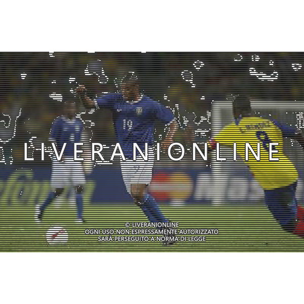 COPPA AMERICA VENEZUELA 2007 INTERNATIONAL FOOTBALL STADIO PUERTO LA CRUZ 04/07/2007 EQUADOR-BRASILE (ECUADOR-BRAZIL Stadium Jose Antonio Anzoategui Puerto La Cruz ) NELLA FOTO JULIO BAPTISTA / BRAZIL PH GPG/AG. ALDO LIVERANI 