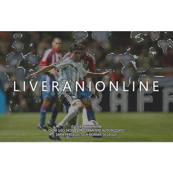 COPPA AMERICA VENEZUELA 2007 INTERNATIONAL FOOTBALL 05/07/2007 ARGENTINA - PARAGUAY (Stadium Metropolitano Barquisimeto ) NELLA FOTO PABLO AIMAR / ARG _ ENRIQUE VARA / PAR PH GPG/AG. ALDO LIVERANI 