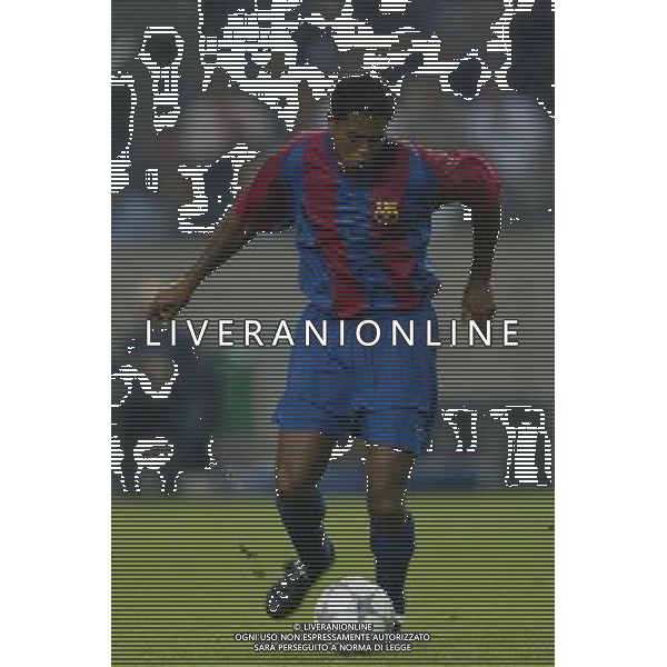 BARCELLONA CALCIO 2003 NELLA FOTO KLUIVERT PATRICK FOTO ALDO LIVERANI