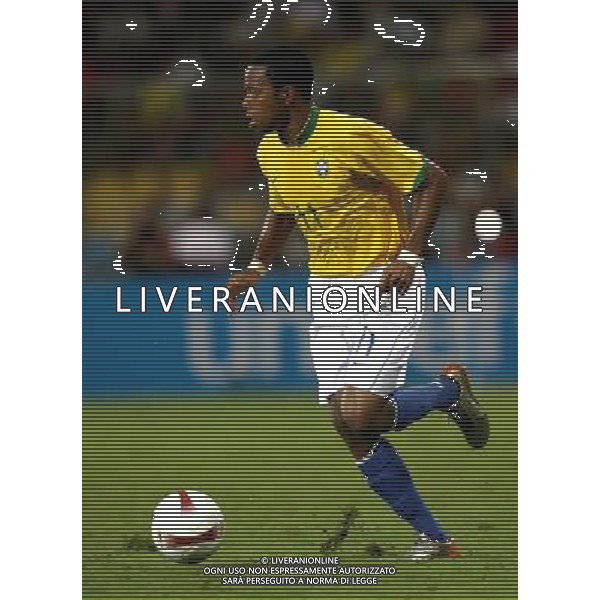 INTERNATIONAL FOOTBALL COPA AMERICA VENEZUELA 2007 BRAZIL-CHILE 6-1 (Stadium J. Antonio Anzoategui Puerto La Cruz ) ROBINHO (BRAZIL) ph GPG/ag aldo liverani s.a.s.
