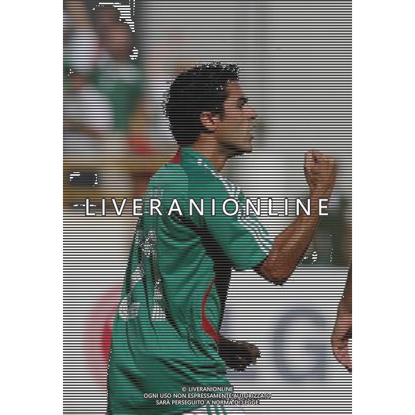 INTERNATIONAL FOOTBALL COPA AMERICA VENEZUELA 2007 MEXICO-PARAGUAY 6-1 ( Stadium Maturin ) NERY CASTILLO (Mex) FESTREGGIA IL GOL DEL 3-0 