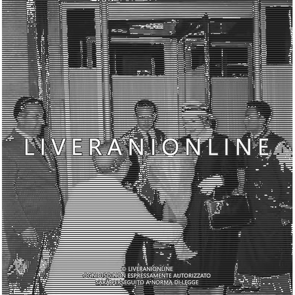 S.A.S. Principe Ranieri di Monaco con la moglie Grace Kelly a Roma nel 1958 Ph archivio Ag. Aldo Liverani retrospettiva