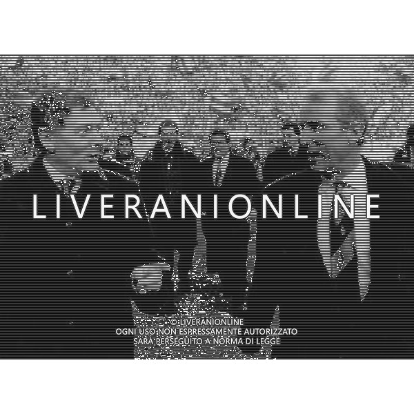 Giovanni Trapattoni Allenatore Inter con Gigi Radice ph archivio Ag. Aldo Liverani Retrospettiva