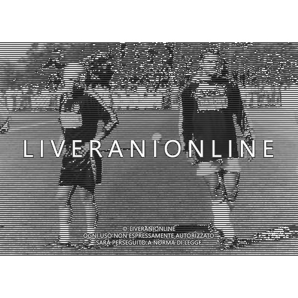 Giovanni Trapattoni Allenatore Juventus con Gianluca Vialli nel 1992/93 ph archivio Ag. Aldo Liverani Retrospettiva