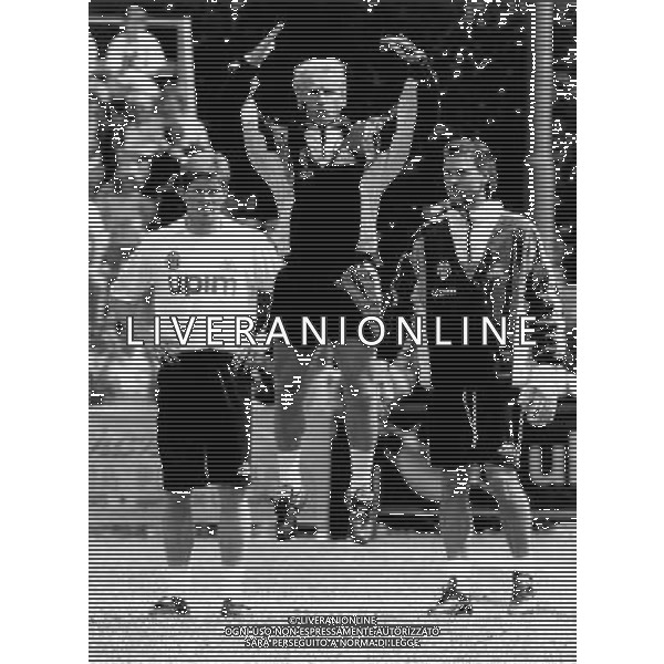 Giovanni Trapattoni Allenatore Juventus con Stefano Tacconi e Stefan Reuter ph archivio Ag. Aldo Liverani Retrospettiva