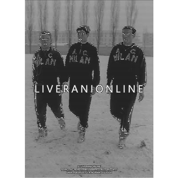 Giovanni Trapattoni Calciatore con la maglia del Milan ph archivio Ag. Aldo Liverani Retrospettiva