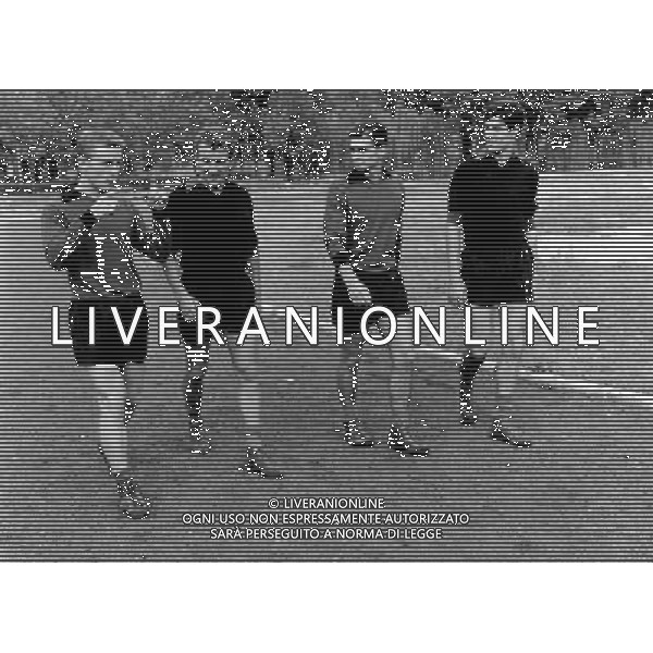 Giovanni Trapattoni Calciatore con la maglia del Milan ph archivio Ag. Aldo Liverani Retrospettiva