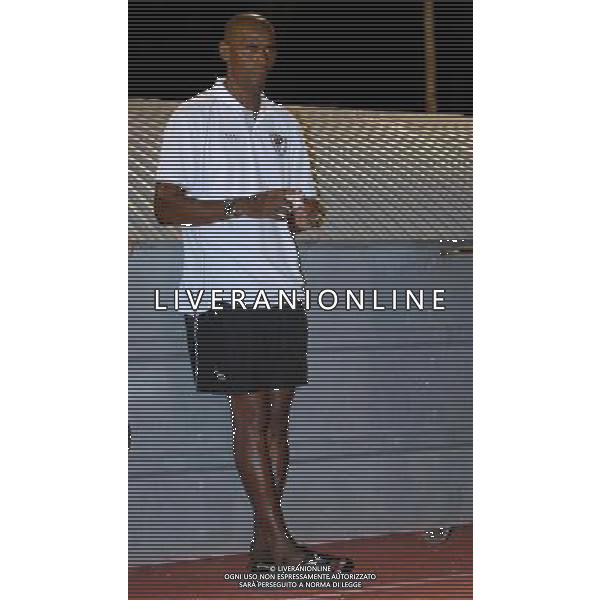 Murata (RSM) - Tampere United (FIN) Preliminari di Champions League 2007/2008 17.07.2007 Nella Foto: Nascimento do Santos Aldair a bordo campo infortunato il secondo tempo Ph.Vitez-Ag. Aldo Liverani