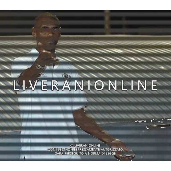 Murata (RSM) - Tampere United (FIN) Preliminari di Champions League 2007/2008 17.07.2007 Nella Foto: Nascimento do Santos Aldair a bordo campo infortunato il secondo tempo Ph.Vitez-Ag. Aldo Liverani