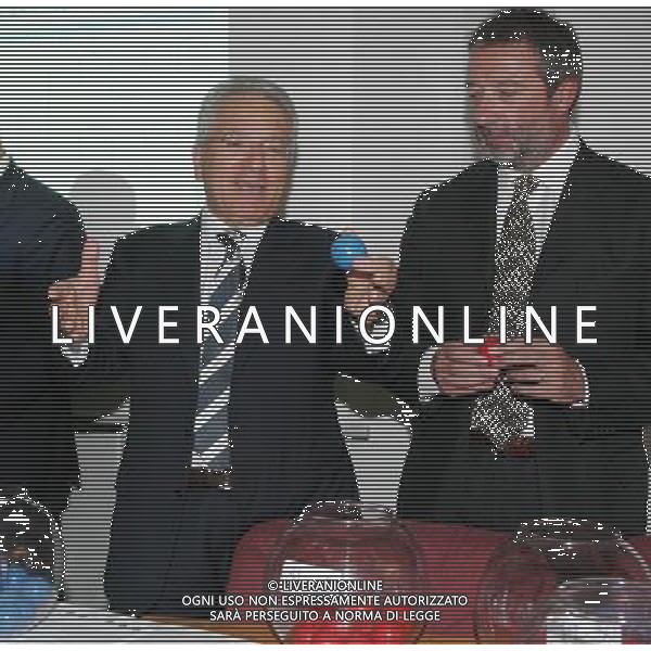 Milano 25 luglio 2007 Sorteggio Coppa Italia 2007/2008 in lega calcio foto Andry / Ag. Aldo Liverani