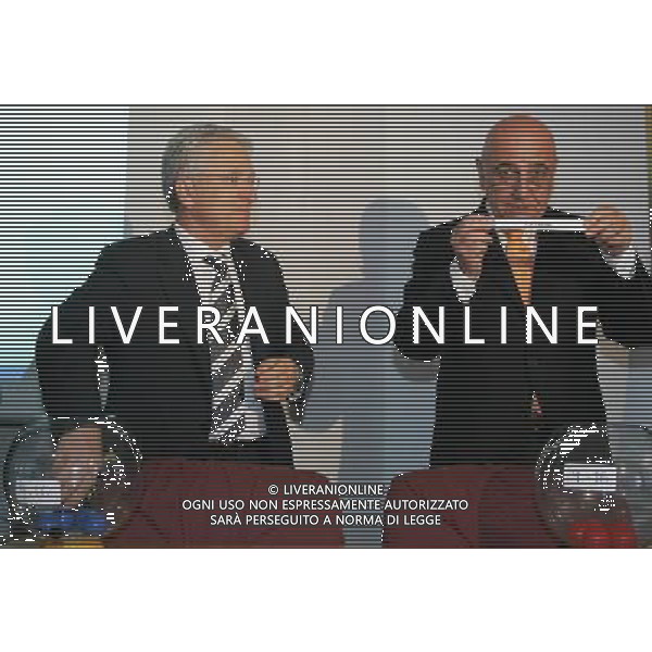 Milano 25 luglio 2007 Sorteggio Coppa Italia 2007/2008 in lega calcio foto Andry / Ag. Aldo Liverani