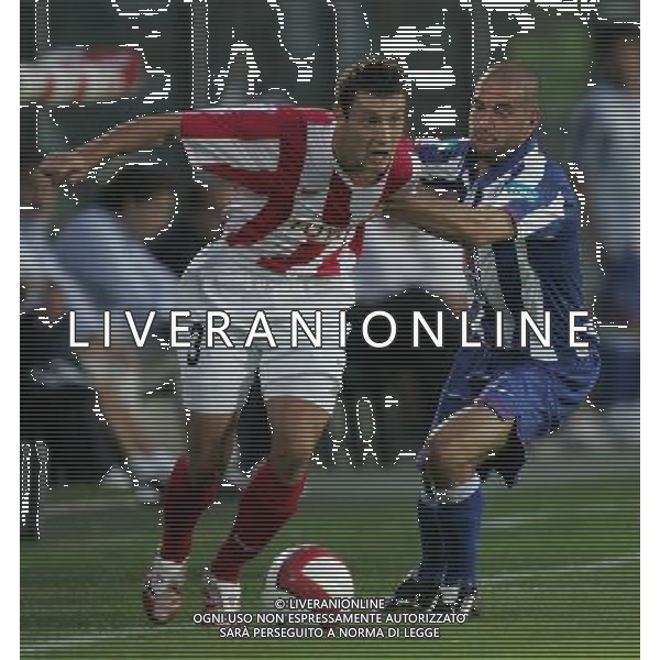 Bergamo 26 luglio 2007 Porto 2007/2008 nella foto: Lisandro e Andelkovic foto Andry / Ag. Aldo Liverani