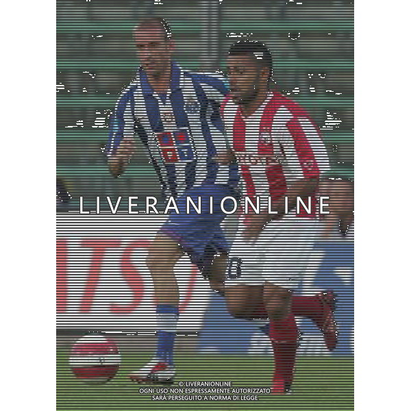Bergamo 26 luglio 2007 Porto 2007/2008 nella foto: Raul Meireles e Lukas foto Andry / Ag. Aldo Liverani