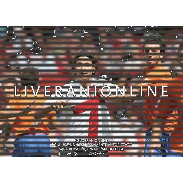 VALENCIA -INTER AMICHEVOLE LONDRA 28/07/2007 NELLA FOTO IBRAHIMOVIC - MORETTI AG ALDO LIVERANI 