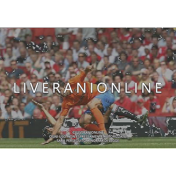 VALENCIA -INTER AMICHEVOLE LONDRA 28/07/2007 NELLA FOTO CANEIRA - CRUZ AG ALDO LIVERANI 