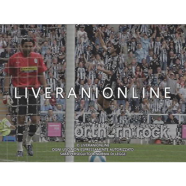 Newcastle\'s albert luque celebrates his goal during their pre-season friendly soccer match at St James\' Park, Newcastle, England.Sunday ag aldo liverani