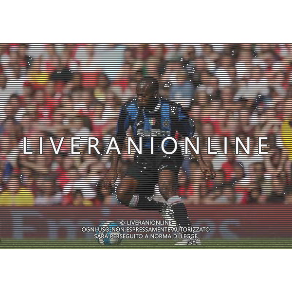 ARSENAL INTER TROFEO EMIRATES 29/07/2007 NELLA FOTO DAVID SUAZO AG ALDOL IVERANI