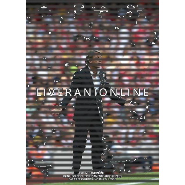ARSENAL INTER TROFEO EMIRATES 29/07/2007 NELLA FOTO ROBERTO MANCINI AG ALDOL IVERANI