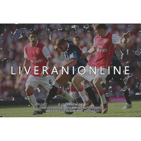 ARSENAL INTER TROFEO EMIRATES 29/07/2007 NELLA FOTO ADRIANO AG ALDOL IVERANI