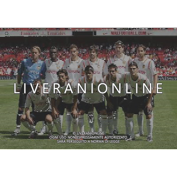 VALENCIA CALCIO 2007/08 NELLA FOTO FORMAZIONE VALENCIA CALCIO 2007-08 FOTO POZZETTI-AG ALDO LIVERANI