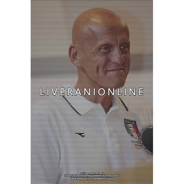 Allenamento degli Arbitri A.I.A. 2007 in Ritiro a Sportilia (FC) 23 Luglio 2007 Nella foto: Pierluigi Collina - Commissario CAN/A.I.A. in conferenza stampa ph Rosa/Ag. Aldo Liverani