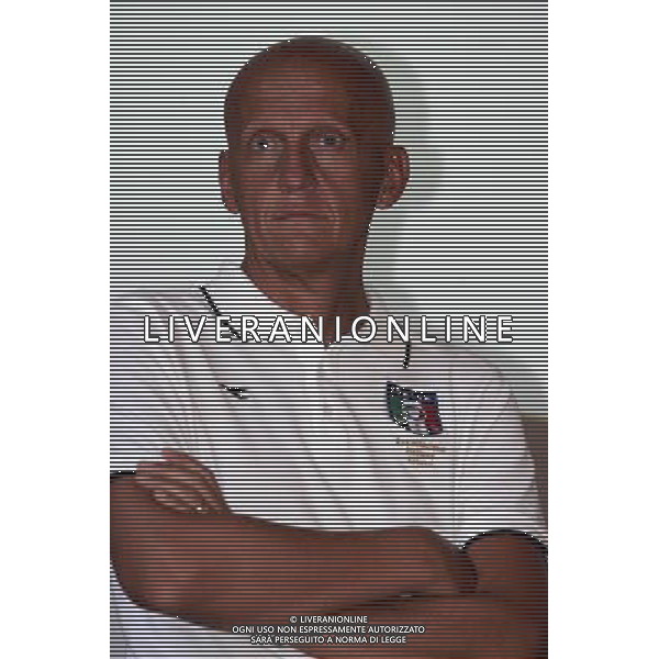 Allenamento degli Arbitri A.I.A. 2007 in Ritiro a Sportilia (FC) 23 Luglio 2007 Nella foto: Pierluigi Collina - Commissario CAN/A.I.A. in conferenza stampa ph Rosa/Ag. Aldo Liverani