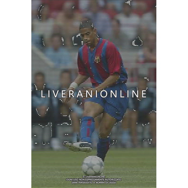 BARCELLONA CALCIO 2003 NELLA FOTO REIZIGER MICHAEL FOTO ALDO LIVERANI