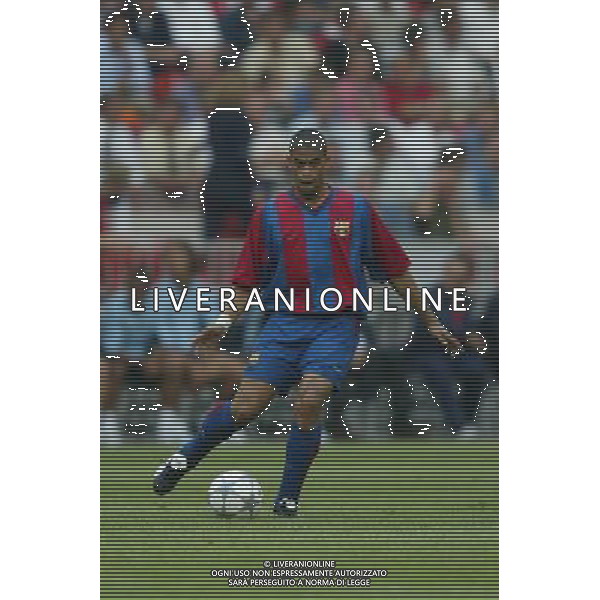 BARCELLONA CALCIO 2003 NELLA FOTO REIZIGER MICHAEL FOTO ALDO LIVERANI