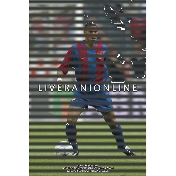 BARCELLONA CALCIO 2003 NELLA FOTO REIZIGER MICHAEL FOTO ALDO LIVERANI