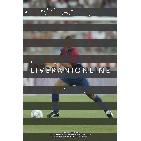 BARCELLONA CALCIO 2003 NELLA FOTO REIZIGER MICHAEL FOTO ALDO LIVERANI