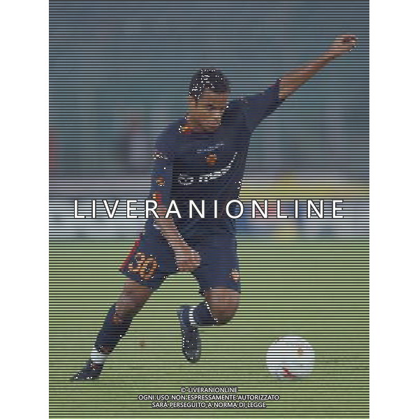 ROMA 24/09/03 COPPA UEFA ROMA-VARDAR SKOPJE NELLA FOTO: MANCINI ALESSANDRO FAIOLHE* AGENZIA ALDO LIVERANI