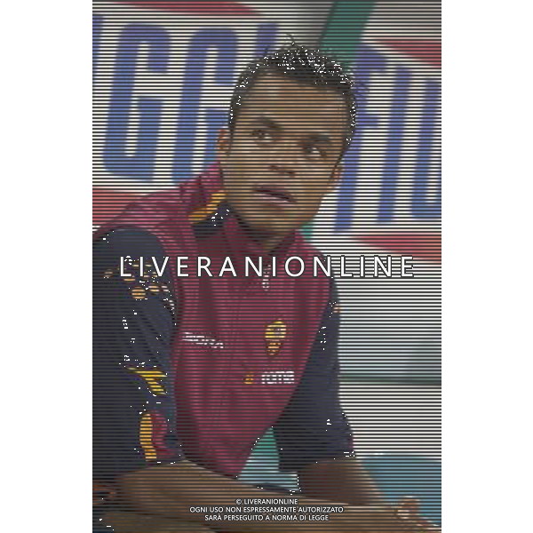 ROMA 24/09/03 COPPA UEFA ROMA-VARDAR SKOPJE NELLA FOTO: MANCINI ALESSANDRO FAIOLHE* AGENZIA ALDO LIVERANI