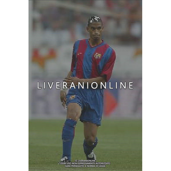 BARCELLONA CALCIO 2003 NELLA FOTO REIZIGER MICHAEL FOTO ALDO LIVERANI
