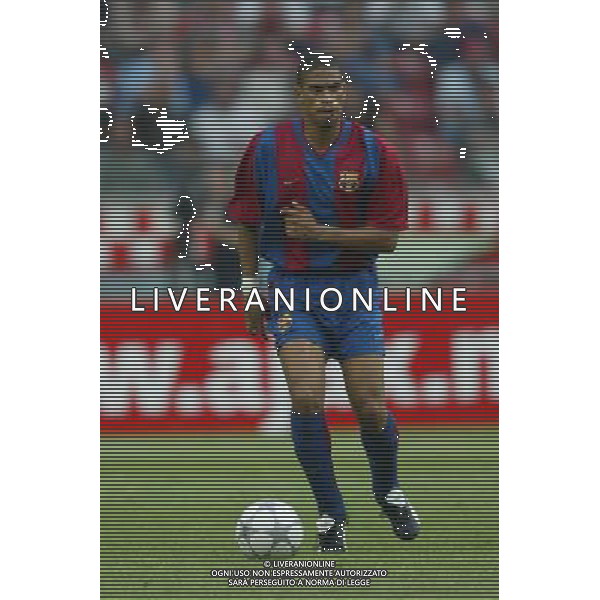 BARCELLONA CALCIO 2003 NELLA FOTO REIZIGER MICHAEL FOTO ALDO LIVERANI
