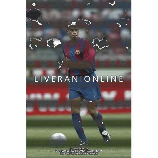 BARCELLONA CALCIO 2003 NELLA FOTO REIZIGER MICHAEL FOTO ALDO LIVERANI
